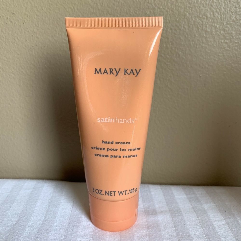 Mary Kay Satin Hands Hand Cream Moisturizer Orange